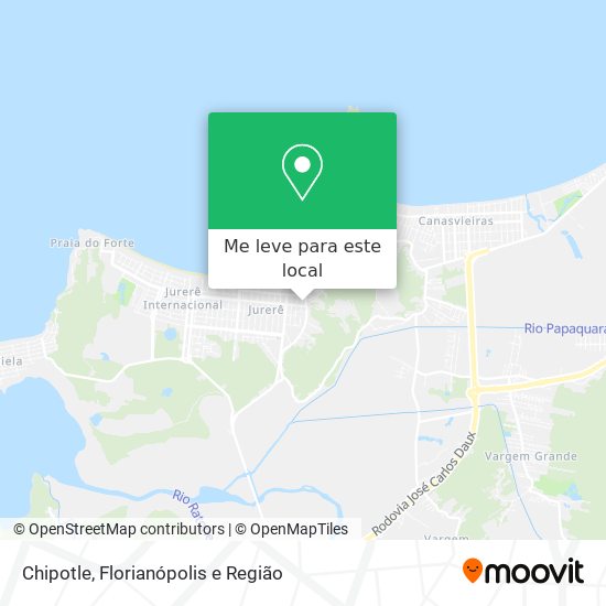 Chipotle mapa