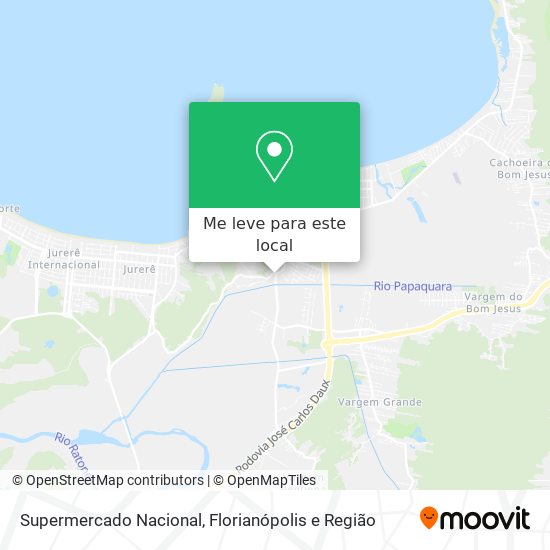 Supermercado Nacional mapa