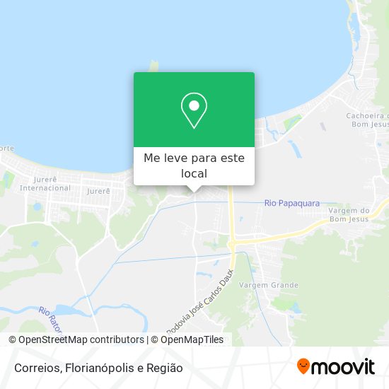 Correios mapa