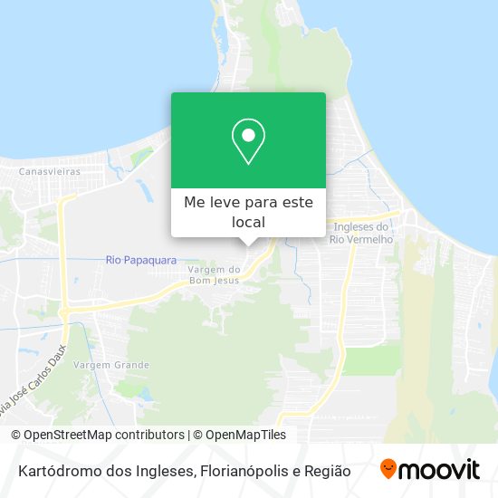 Kartódromo dos Ingleses mapa