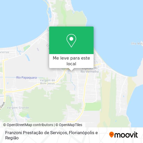 Franzoni Prestação de Serviços mapa