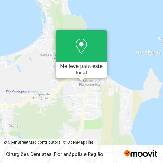 Cirurgiões Dentistas mapa