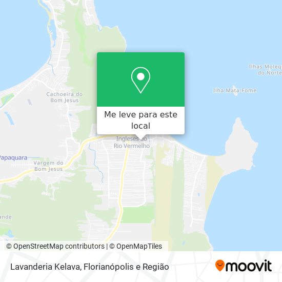 Lavanderia Kelava mapa