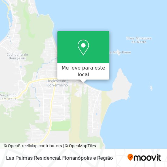 Las Palmas Residencial mapa