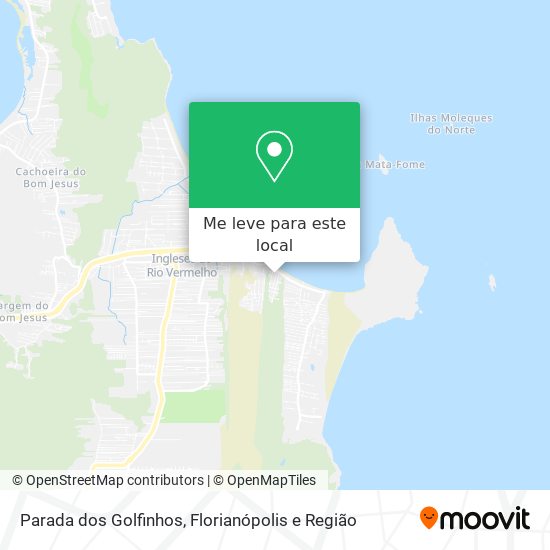 Parada dos Golfinhos mapa