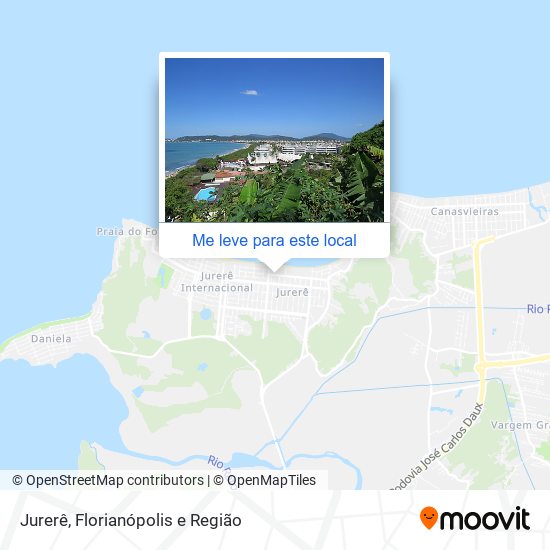 Jurerê mapa