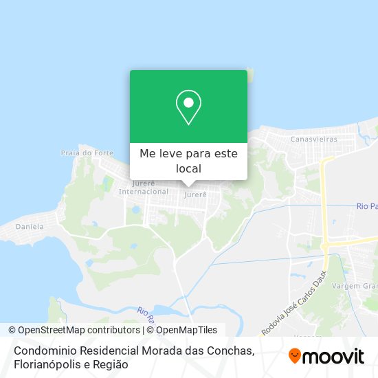 Condominio Residencial Morada das Conchas mapa