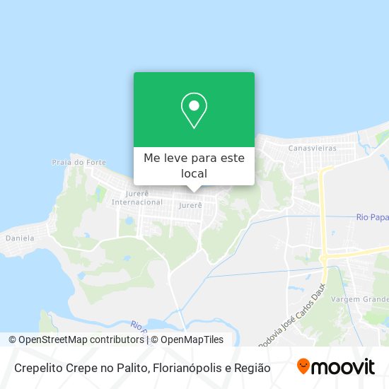 Crepelito Crepe no Palito mapa