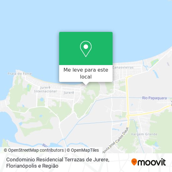 Condominio Residencial Terrazas de Jurere mapa