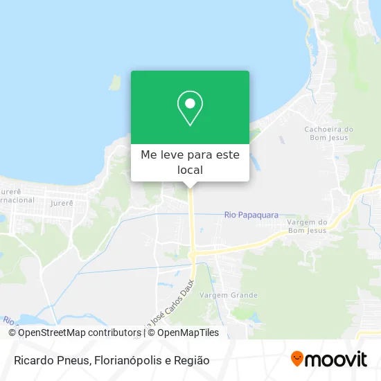 Ricardo Pneus mapa