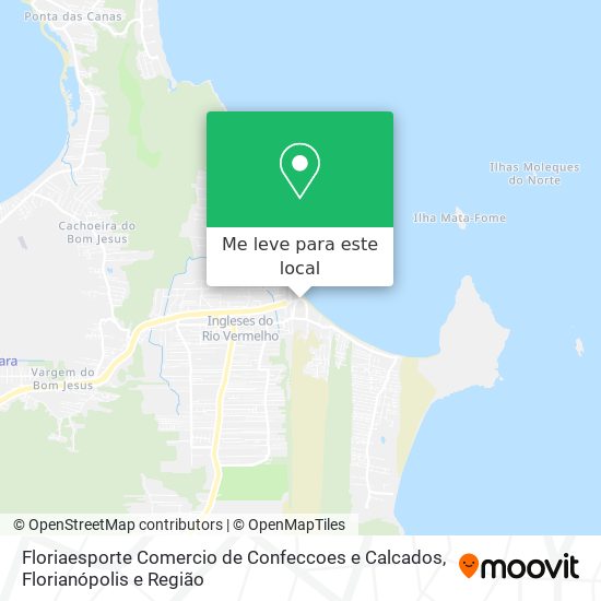 Floriaesporte Comercio de Confeccoes e Calcados mapa