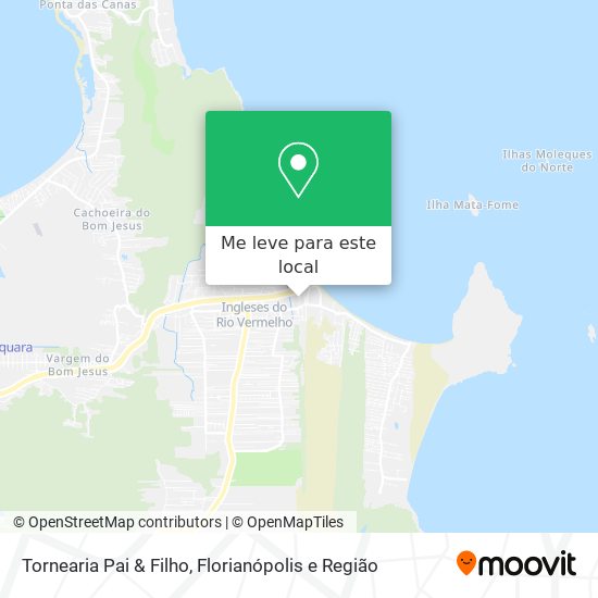 Tornearia Pai & Filho mapa
