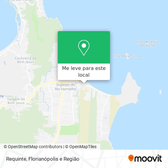 Requinte mapa