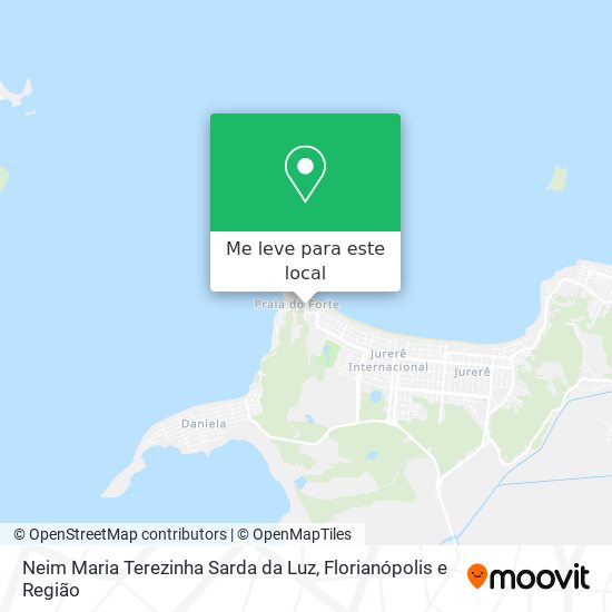 Neim Maria Terezinha Sarda da Luz mapa