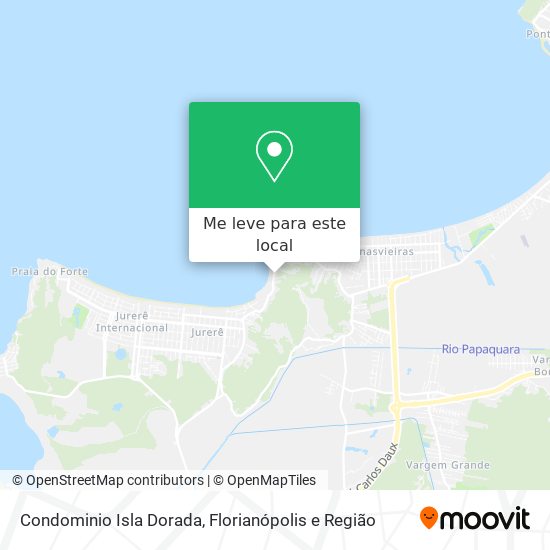Condominio Isla Dorada mapa
