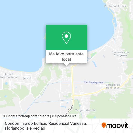 Condominio do Edificio Residencial Vanessa mapa