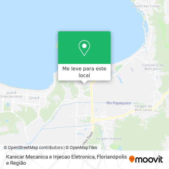 Karecar Mecanica e Injecao Eletronica mapa