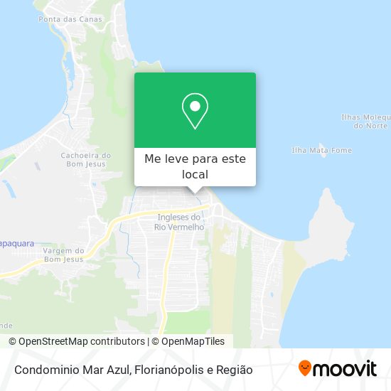 Condominio Mar Azul mapa