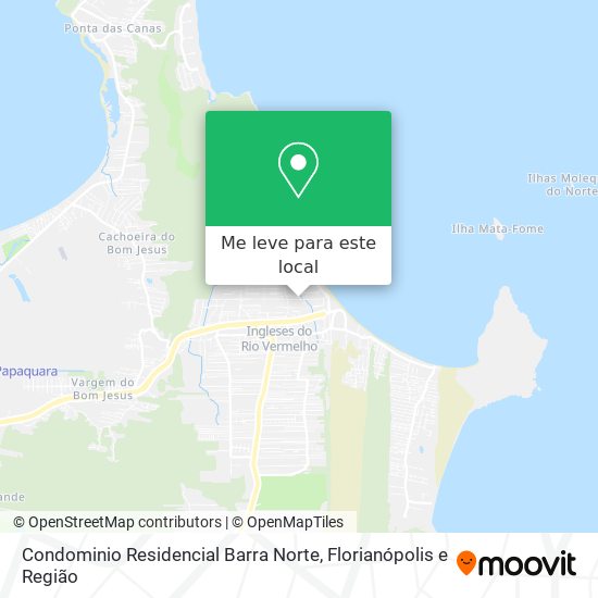 Condominio Residencial Barra Norte mapa