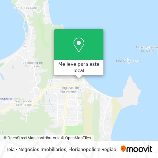 Teia - Negócios Imobiliários mapa
