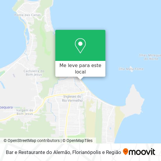 Bar e Restaurante do Alemão mapa