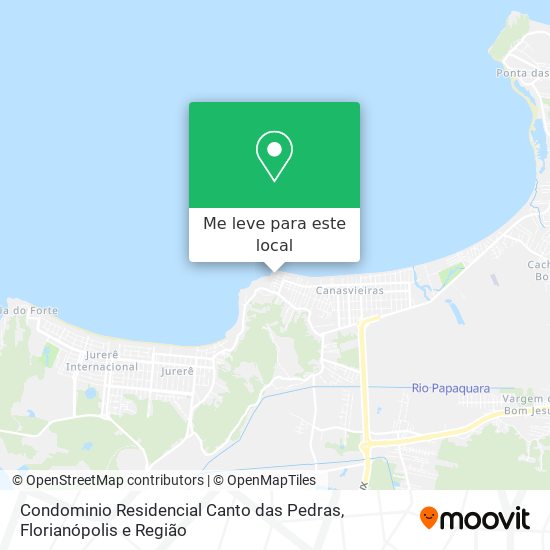 Condominio Residencial Canto das Pedras mapa