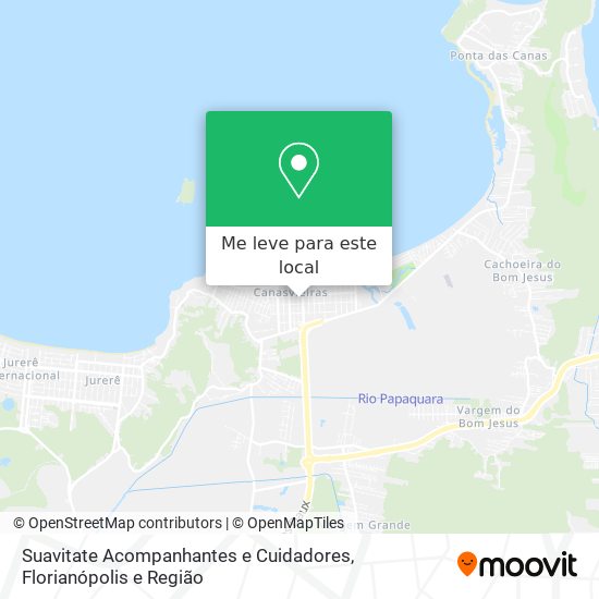 Suavitate Acompanhantes e Cuidadores mapa