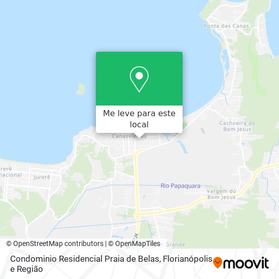 Condominio Residencial Praia de Belas mapa