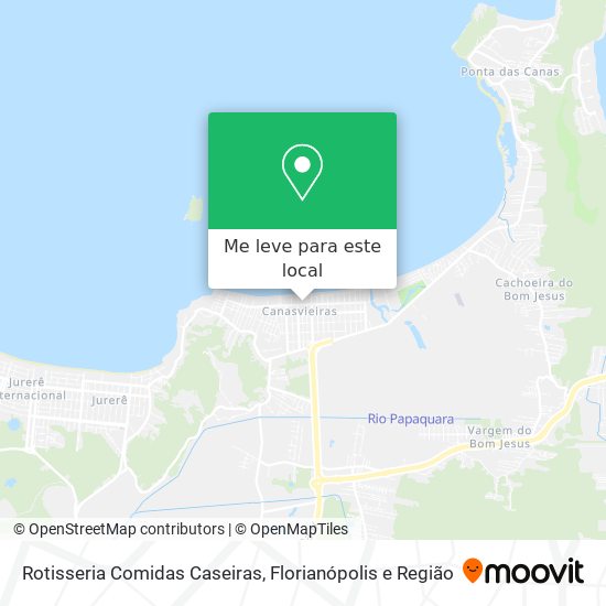 Rotisseria Comidas Caseiras mapa
