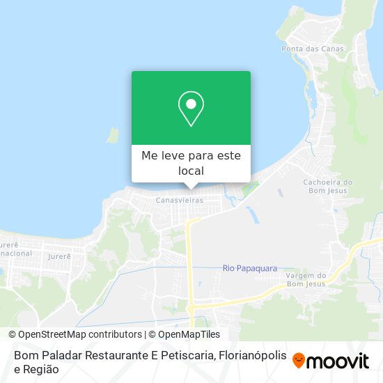 Bom Paladar Restaurante E Petiscaria mapa