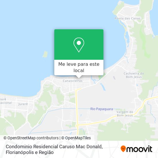Condominio Residencial Caruso Mac Donald mapa