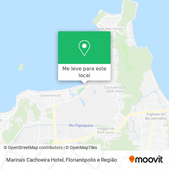 Marina's Cachoeira Hotel mapa