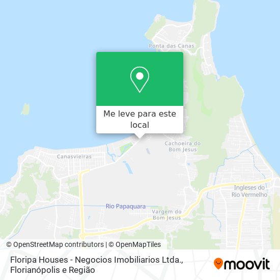 Floripa Houses - Negocios Imobiliarios Ltda. mapa