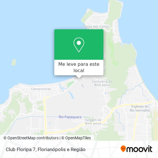Club Floripa 7 mapa