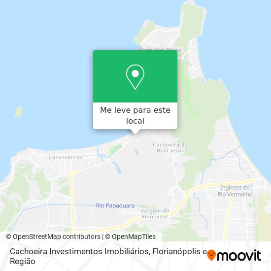 Cachoeira Investimentos Imobiliários mapa