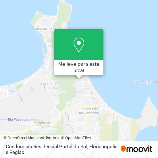 Condominio Residencial Portal do Sol mapa