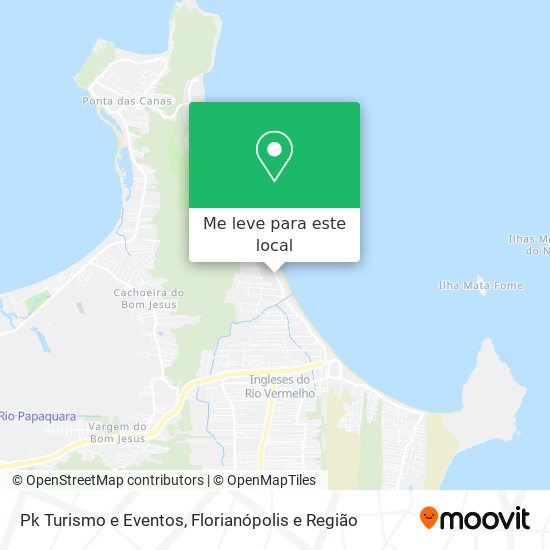 Pk Turismo e Eventos mapa