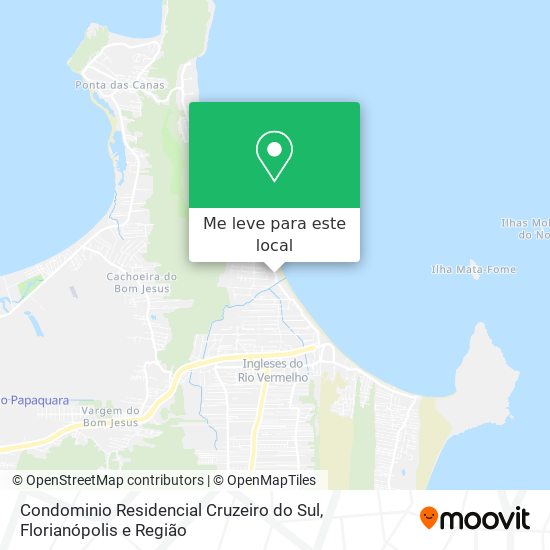 Condominio Residencial Cruzeiro do Sul mapa