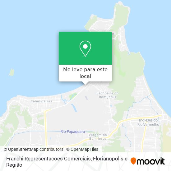 Franchi Representacoes Comerciais mapa