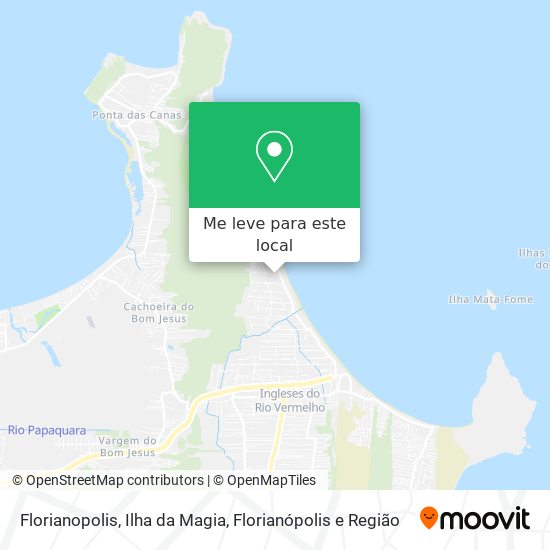 Florianopolis, Ilha da Magia mapa