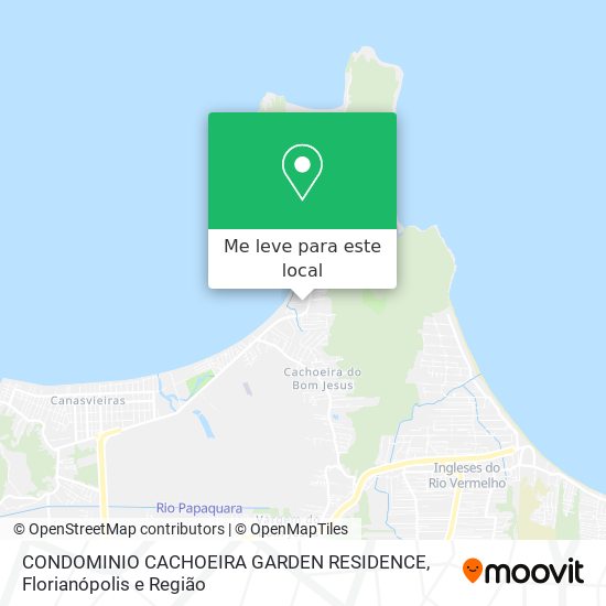 CONDOMINIO CACHOEIRA GARDEN RESIDENCE mapa