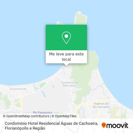 Condomínio Hotel Residencial Águas de Cachoeira mapa