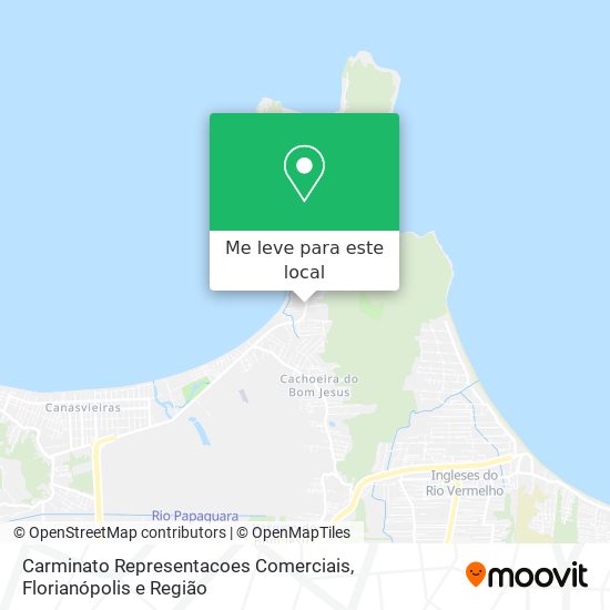 Carminato Representacoes Comerciais mapa