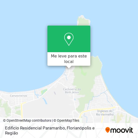 Edificio Residencial Paramaribo mapa