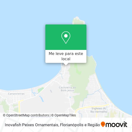Inovafish Peixes Ornamentais mapa