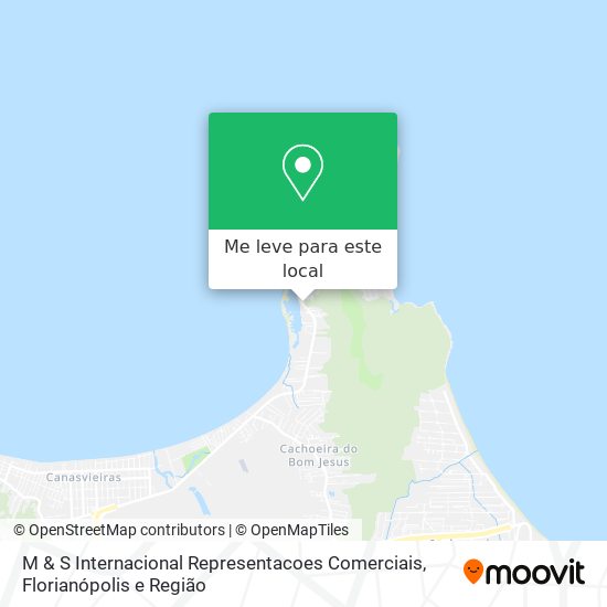 M & S Internacional Representacoes Comerciais mapa