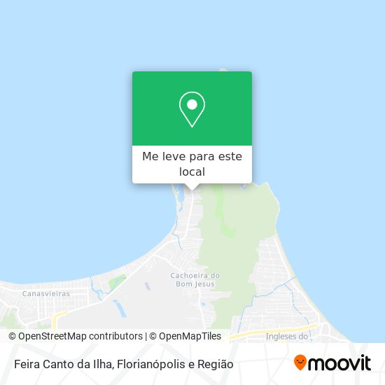 Feira Canto da Ilha mapa