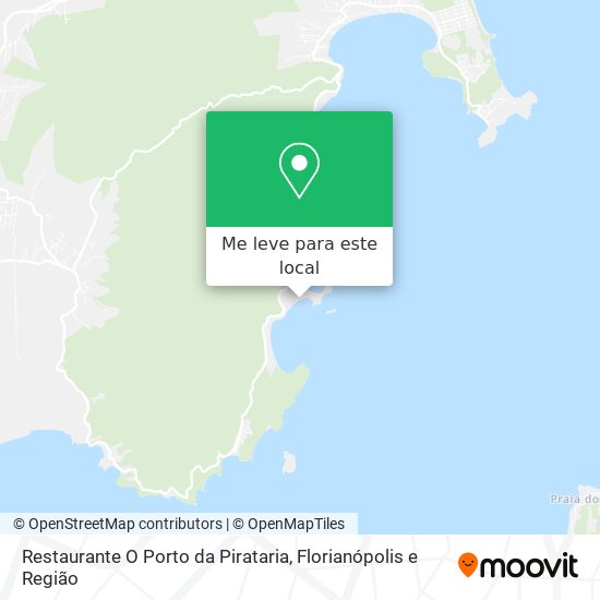 Restaurante O Porto da Pirataria mapa