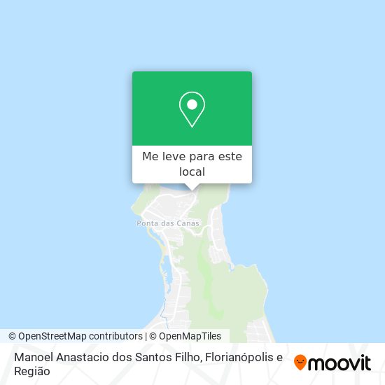 Manoel Anastacio dos Santos Filho mapa