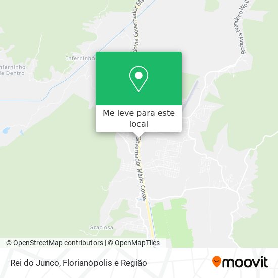 Rei do Junco mapa